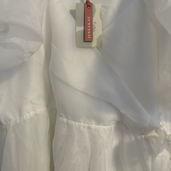 JessaKae Pixie Dress White - Picture 2 of 4